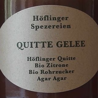 Höflinger Spezereien 2017, Höflinger Quitte